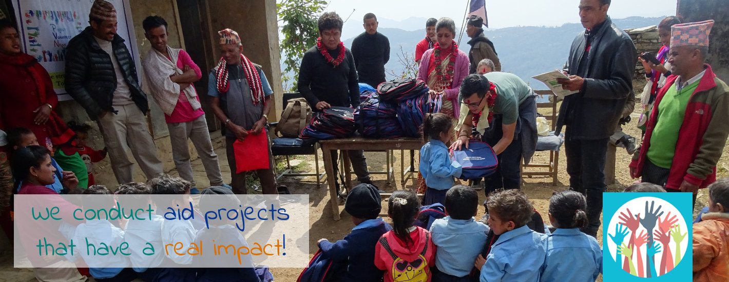 How We Create Impact in Nepal - Our Aid Projects